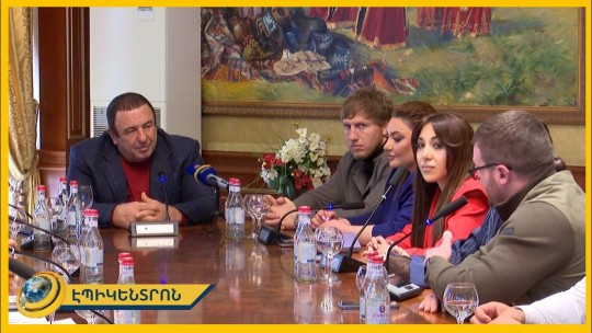 &laquo;Առաջարկ Հայաստանին&raquo; ծրագրի երիտասարդական պլատֆորմի ներկայացուցիչները հանդիպեցին Գ. Ծառուկյանի հետ