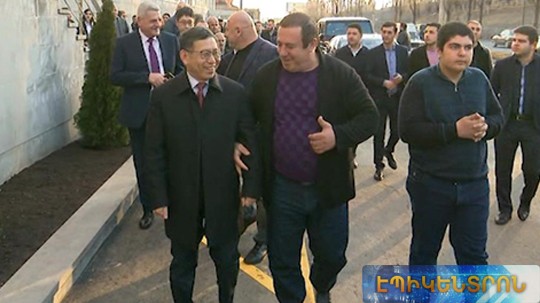 Գ.Ծառուկյանը ներկա է գտնվել չինական &laquo;Քինգ Լոնգ&raquo; ընկերության ավտոսրահի բացմանը