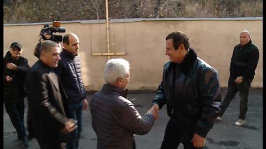 ՀԱՕԿ նախագահ Գագիկ Ծառուկյանը ներկա է գտնվել հրաձգության ֆեդերացիայի նախագահի գավաթի խաղարկությունը