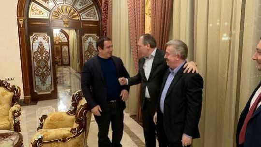 Գագիկ Ծառուկյանն ընդունել է Լեոնիդ Կալաշնիկովին և Վիկտոր Վոդոլացկուն