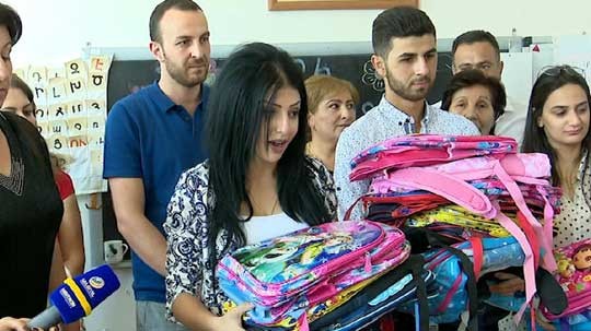 &laquo;Գ.Ծառուկյան&raquo; հիմնադրամի բազմաթիվ նվերները՝ Էջմիածնի և հարակից համայնքների 1-ին դասարանցիներին