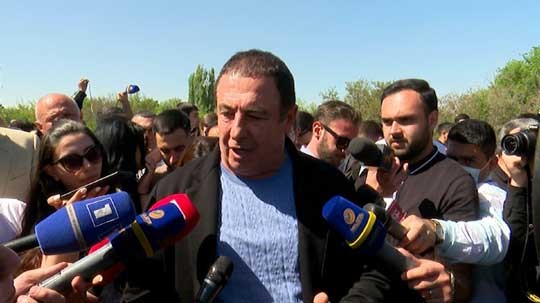 Գ.Ծառուկյանը հարգանքի տուրք է մատուցել Հայոց Ցեղասպանության անմեղ զոհերի հիշատակին