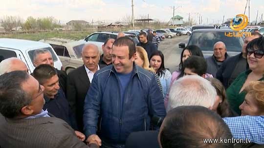 Գ.Ծառուկյանը լուծում է տվել Արարատի մարզի խաղողագործների բազմաթիվ խնդիրներին